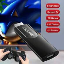 K8 Retro Game Console, Classic Video Game Stick 64G Built-In With 40000+ Games Dual Players Mode Console With 2 Controllers Handheld Games For  Adults,Christmas Gifts Arcade Cable Gamepad Hd Usb - màu đen - Xem 5