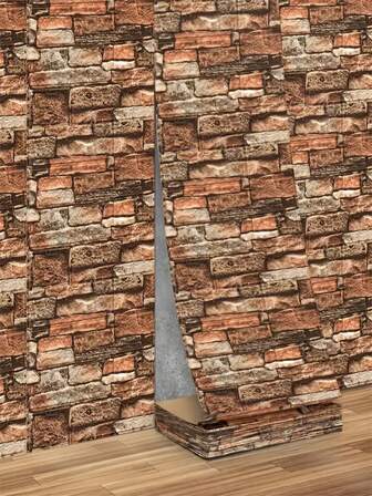 1 Roll Ceramic Tile Sticker - Easy To Paste And Peel, Freely Cuttable - Suitable For Decorating Kitchen, Living Room, Bathroom, Hallway, Fashionable Home Decor Wall Decor Room Decor Stickers Wallpaper Wall Paper Wall Stickers Wall Sticker Personalised Stickers