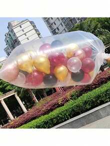 1pc Reusable Thick Balloon Storage Bag, Available In Multiple Sizes, Suitable For Mother's Day And Graduation Season - Multicolor - View 6