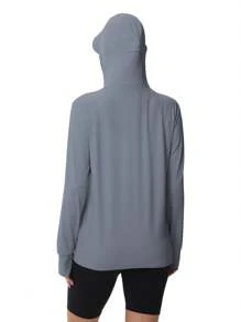 Sun Protection Clothing Summer UPF 50+ UV Women Ice Silk Breathable Jacket UV Protection Outdoor Sunscreen Hooded Thin Fishing Clothing