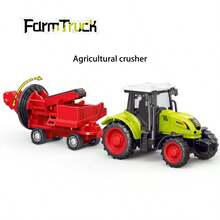 1 Buah Mainan Traktor Pertanian Realistis - Bertenaga Inersia, Pengoperasian Manual, Konstruksi ABS - Hadiah Ulang Tahun atau Natal yang Sempurna untuk Anak-Anak, Kembali ke Sekolah - MultiWarna - View 12