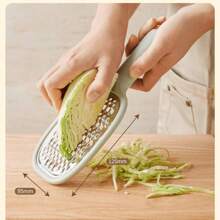 1pc Potato Grater, Carrot Grater, Cheese & Vegetable Chopper, Multi-Purpose Kitchen Peeler - Effortlessly Shred Carrots, Cucumbers, Potatoes, And Other Vegetables. A Practical Kitchen Tool And A Must-Have For Every Household