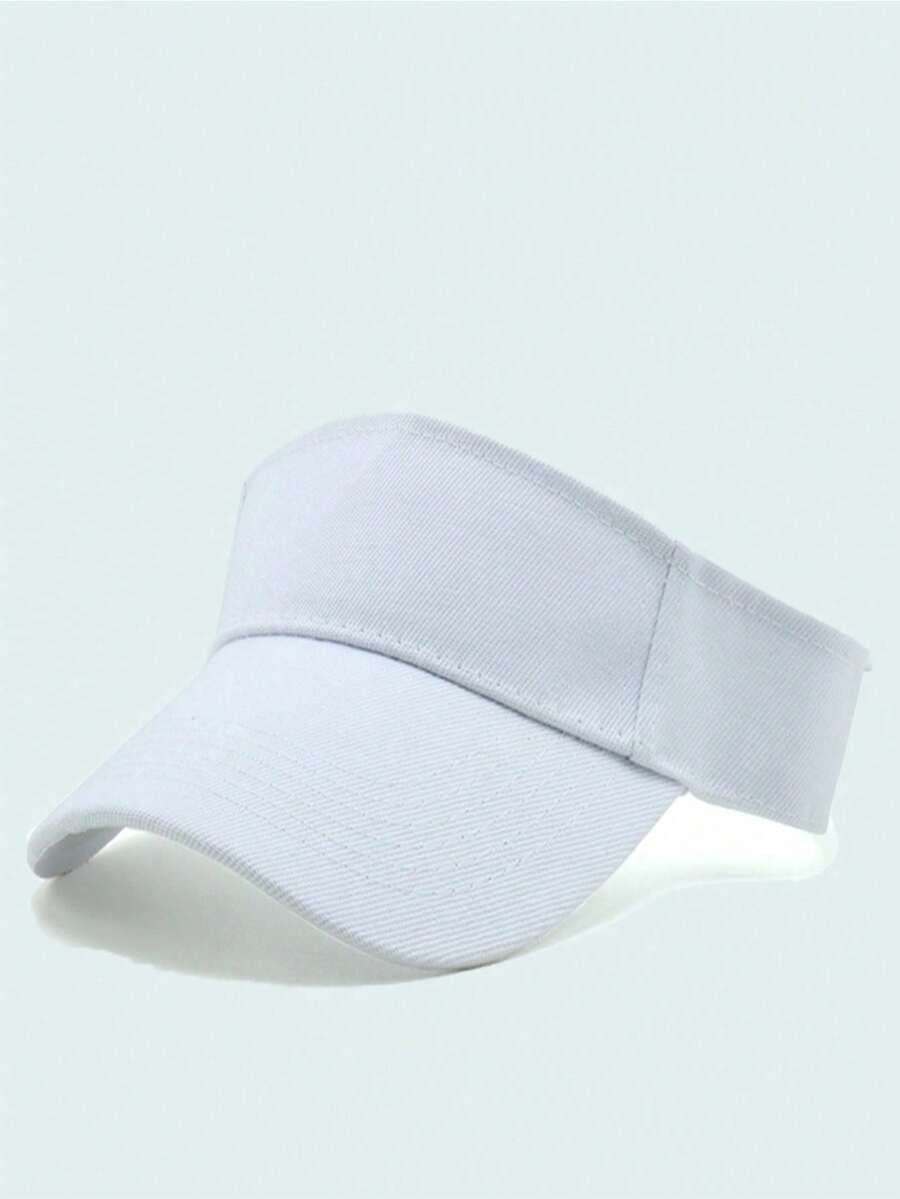 1pc Sky Blue Baseball Cap, Summer Sun Protection - Multicolor - View 1