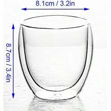 1 cốc cà phê thủy tinh hai lớp, cốc cà phê thủy tinh cách nhiệt có tay cầm, cốc cà phê trong suốt, cốc cappuccino, cốc trà, cốc latte, cốc đựng đồ uống, cốc cách nhiệt hai lớp chịu nhiệt - cốc cà phê cốc cách nhiệt hai lớp Bistro, cốc thủy tinh borosilicate chịu nhiệt cao trở lại trường học - Nhiều màu - Xem 21