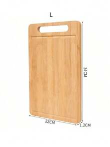 1/2/3 件竹砧板，带排水槽，厚切肉、蔬菜砧板，易握手柄，天然竹子材质，厨房配件，适合露营、婚礼礼物、圣诞节礼物、教师礼物、朋友和家人