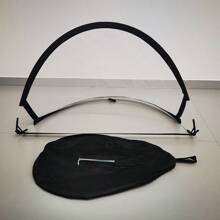1 pièce Mini but de football portable et escamotable - Compact, pliable, mobile, facile à assembler et à ranger - Parfait pour la pratique dans le jardin, l'entraînement extérieur et les matchs de football de jeunes