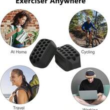 1 pieza / Ejercitador de mandíbula para hombres y mujeres, crea una línea de mandíbula perfecta, hoja de ejercicio de silicona para el rostro y el adelgazamiento facial, entrenador y perfilador de mandíbula de silicona para principiantes, intermedios y usuarios avanzados - Multicolor - Ver 9