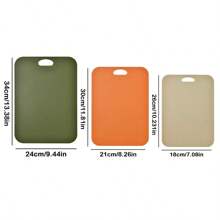 1 peça/3 peças Tábua de Corte de Composto Plástico PP, Tábua de Corte de Cozinha Minimalista Nórdica de Dupla Face, Tábua de Corte de Frutas e Vegetais Doméstica