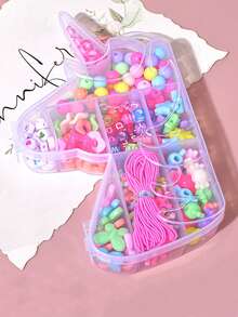 1 Box Handmade Beaded Toys, Wholesale Girls DIY Bracelet Educational Craft Jewelry Materials For Necklace & Bracelet