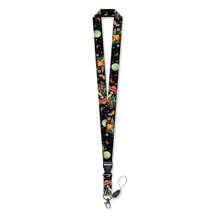 1pc Versatile & Multi-Pattern English ID Card Lanyard, 20.91 Inch (53.1 Cm) Simple & Fashionable Detachable Neck Strap For Teachers, Nurses, Daily Use, Office Supplies - White Flower, Pink Stay Arrow, Rainbow Flower Styles,School Supplies,Back To School