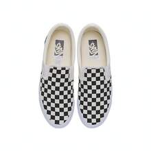 Vans 2025 男女通用 Slip-On Reissue 98 帆布/硫化低帮运动鞋 VN000CSE2BO - 黑色 - 查看 6
