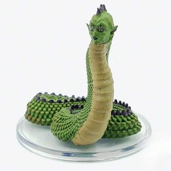 Naga: A Mysterious And Enigmatic Serpentine Creature From The Timeless Realms Of Fantasy - A Mesmerizing Piece In The Icons Of The Realms Miniature Assortment
