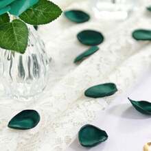 100 Stücke Rosenseidenblätter, Blumenblätter für Hochzeiten, Verlobungen, grüne und goldene Blütenblätter, Blütenblätter für Blumenmädchen, für Weihnachten, Hochzeitsgang, Blumenmädchen-Körbe, Bridal-Shower Tischdekoration (3 Farbmischungen)