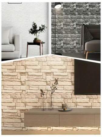 1 rulle keramiska kakeltapeter - lätt att klistra och skala av, fritt klippbar - lämplig för kök, vardagsrum, badrum, halldekoration, modern heminredning väggdekor rumsdekoration klistermärken tapet väggklistermärken väggklistermärken