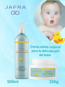 Crema solida corporal para la piel delicada del bebé, TENDER MOMENTS - Blanco - Ver 2