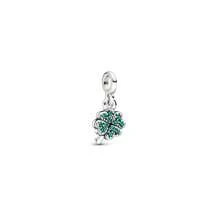 1 pieza Artículo de moda Pulsera con dijes de aguacate verde, cactus, trébol de la suerte, estrella y luna, cuentas, accesorios DIY, adecuado para pulsera, collar, joyería DIY, regalo para el Día de la Madre, Día de San Valentín u otras ocasiones