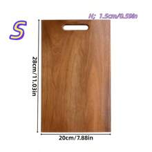 Tocător din lemn de trandafir - Tocător durabil din lemn pentru bucătărie, tocător ideal pentru carne, legume și fructe, cadou perfect pentru bucătărie