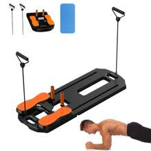 Agilithor Agilithor Fold-N-Go Pilates System - A03 All-In-One Portable Reformer Board For High-Intensity Home Training