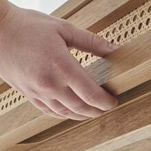 Springwood Caning Desk Light Honey Finish - charcoal - View 10