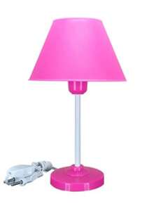 Children's Lampshade Living Room Bedroom - 玫紅色 - 查看 2