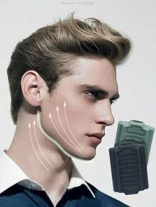 1 pieza / Ejercitador de mandíbula para hombres y mujeres, crea una línea de mandíbula perfecta, hoja de ejercicio de silicona para el rostro y el adelgazamiento facial, entrenador y perfilador de mandíbula de silicona para principiantes, intermedios y usuarios avanzados - Multicolor - Ver 1