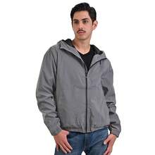 Chamarra Reflejante Repelente     Casual - Gris - Ver 2