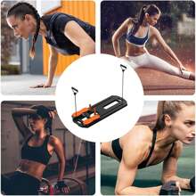 Agilithor Agilithor Fold-N-Go Pilates System - A03 All-In-One Portable Reformer Board For High-Intensity Home Training