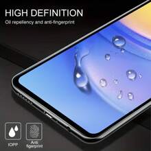 3 stuks ultraheldere geharde glazen schermbeschermer + 2 stuks cameralensbeschermer compatibel met Samsung Galaxy A04, A04s, A05, A05s, A12 4G, A13 4G, A15, A23 5G - hoge definitie, anti-vingerafdruk, krasbestendig, bubbelvrije installatie, compatibel met Face ID, geschikt voor telefoonhoesje, eenvoudige installatie