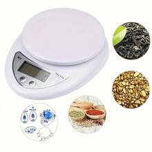 1pc Kitchen Scale, Food Scale, Kitchen Weighing Scale, Precise Kitchen Scale, Portable Electronic Scale, Coffee Electronic Scale, Kitchen LED Electronic Scale, Baking Scale, Kitchen Accessories, Baking Tools, Kitchen Supplies - Multicolor - View 8