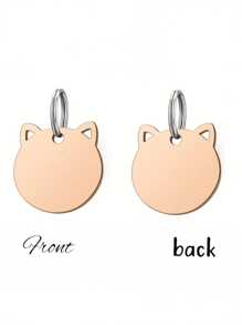 Customizable Pet Tags For Cats, Dogs & Collars, Engraved Cat Tags, Fish-Shaped Cat Tags, Funny Cat Tags, Cat Address Tags, Personalized Key Chains