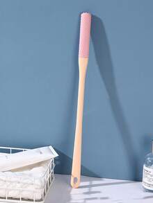 1pc Silicone Foot Brush, Soft Bristle Foot Scrubber For Removing Dead Skin, Calluses And Cleaning Toe Crevices - Multicolor - View 10