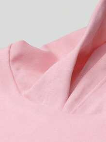Kit Com 2 Moletom Canguru Infantil Sem Estampa Liso Meninas