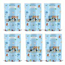 Bluey Bluey Party Favor Bags - Adorable And Sturdy Gift Bags For Birthday Celebrations, Themed Events & Special Occasions, Featuring Bluey & Bingo, Perfect For Fans And Adding Playful Style To Parties