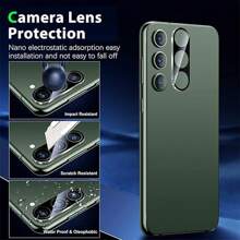 3 stuks ultraheldere geharde glazen schermbeschermer + 2 stuks cameralensbeschermer compatibel met Samsung Galaxy A04, A04s, A05, A05s, A12 4G, A13 4G, A15, A23 5G - hoge definitie, anti-vingerafdruk, krasbestendig, bubbelvrije installatie, compatibel met Face ID, geschikt voor telefoonhoesje, eenvoudige installatie