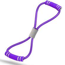 1Pc 8-Shaped Indoor Yoga And FFitness Accessories, Rubber Rope Training And Exercise, Women's Gym Equipment - Multicolor - View 9