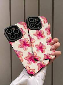Funda para teléfono, 1 unidad. Funda protectora suave con delicado diseño floral. Compatible con phone 16, 14, 13, 12, 11, 15, 15 Plus, 15 Pro y 15 Pro Max. 1 unidad. - Multicolor 3 - Ver 10