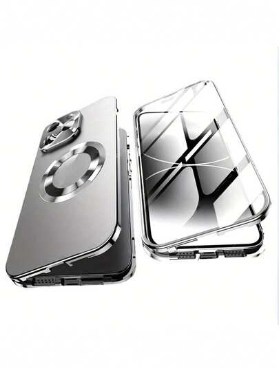 【高防护磁性防偷窥手机壳】集成隐私屏幕 | 防摔边框 | 兼容 17 Pro Max/17/16/15/14/13/12 系列及更多机型 | 专业安全设计，是节日礼物、男友礼物和生日礼物的理想之选。