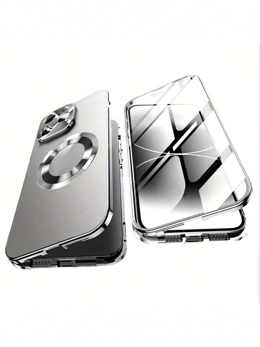 Full Coverage Integrated Shockproof Magnetic High Protection Anti-Peeping Phone Case Integrated Privacy Screen Compatible With IPhone 17 Pro Max/17/16/15/14/13/12 Series And More Ideal For Holiday Birthday Gift And Anniversary Party Spring