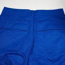 Adidas HM6499 男士户外运动跑步宽松休闲裤、工装裤 - 皇家藍 - 查看 5