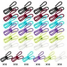 30/60/90 Pack Chip Bag Clips For Food - PVC Coated Sealer For Sealing Food - Paper Holder, Clothesline Clip For Laundry Hanging, Kitchen Bags, Multipurpose Clothes Pins - Many - View 11