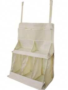 1pc 3-Layer Baby Room Storage Bag, Large Capacity Design With 4 Bottle Storage Pockets