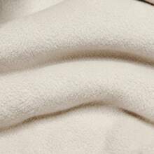 Adidas 三叶草男士冬季休闲连帽羊毛混纺宽松夹克 IM4441 - 卡其色 - 查看 5