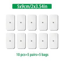EMS Massage Patch TENS Unit Body Massager Stickers 3.5mm Snap Connector Latex-Free Self-Adhesive Reusable TENS Electrode Pads - Multicolor - View 15