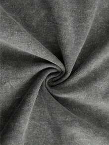 230g Washed, Blooming Flower Printed T-Shirt, High-Quality Wax Printed Cotton Retro Fashion Brand T-Shirt, Men's T-Shirt, Beach Essential, Men's Summer T-Shirt, Holiday Gift, Perfect Gift - Dark Grey - View 3