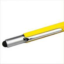 1pc 6-In-1 Pocket Genius Pen - Multifunctional Tool With Level, Precision Screwdriver, Stylus And Ruler - Durable And Portable, Ideal For Repairs And Creative Tasks - Black, Back To School - Multicolor - View 6