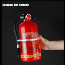 1 pièce, seau à boisson créatif, distributeur de bière, verre à eau amusant pour fête, KTV, bar et restaurant, grande capacité, extincteur en acrylique, canon à vin