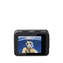 PRIXTON AQUA DV850 運動相機，WiFi，行動應用程序，雙 IPS LCD 螢幕，4K 和 24M 分辨率，EIS 影像穩定器，潛水，遙控器，1.5 小時續航時間，高達 128GB 的 SD 卡✅ 24/48 小時送貨 - 黑色 - 查看 2