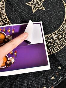 10pcs Eid Al Adha Water Bottle Sticker Labels Islamic Muslim Party Decorations - Multicolor - View 8