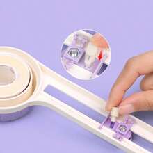Graduated Compass Cutter, Multi-Size Paper And Cardstock Cutting Tool, Equipped With Single Blade, Durable Steel Construction, Suitable For DIY Crafts, Scrapbooking And Art Creation, Ideal Practical Gift For Artists And Craft Enthusiasts - Single Piece - View 5