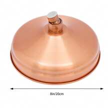 YUNRUX 20 X 20cm 8" Shower Head Made Of 304 Stainless Steel Stainless Steel Shower Head Rain Shower Head - Gold - View 2